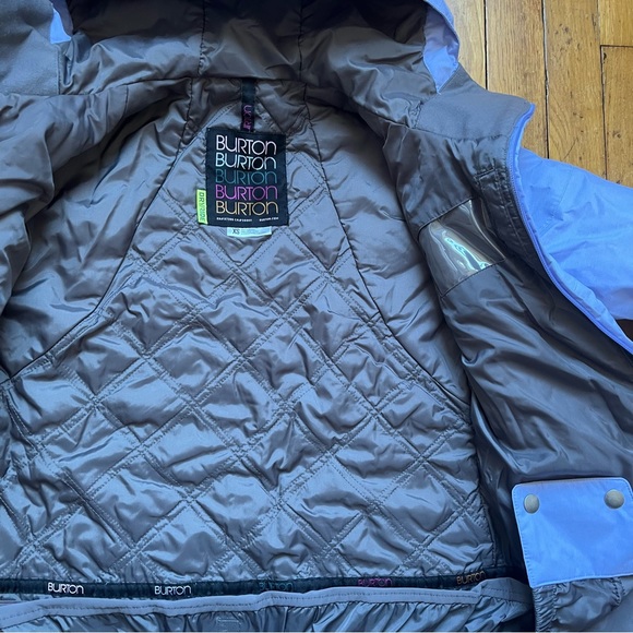 Burton Penelope Ski Snowboard Snow jacket xs light purple - Picture 11 of 11